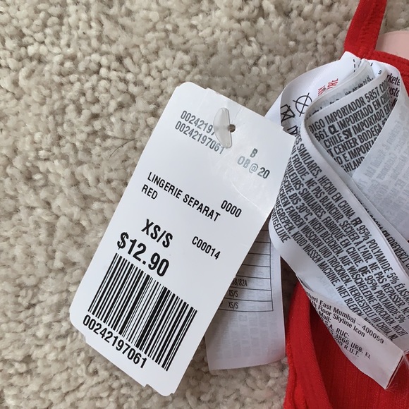 Forever 21 Bright Red Cagey Bodysuit - Picture 3 of 3